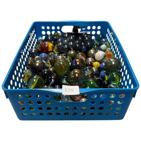 Assortment Of Vintage Marbles