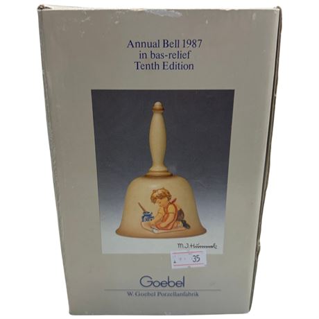 Vintage Goebel Hummel Bell, In Original Box