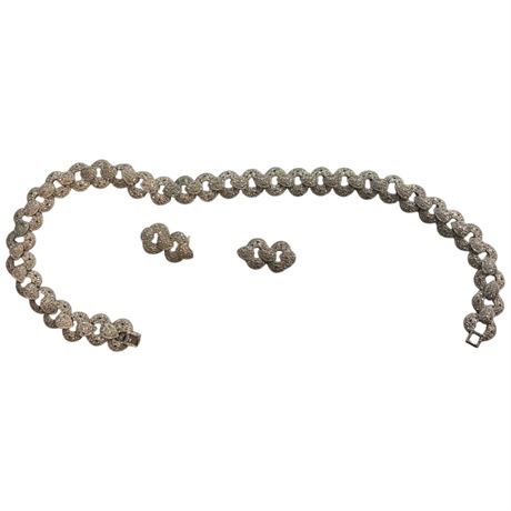 Quality Costume Jewelry Necklace & Earrings
