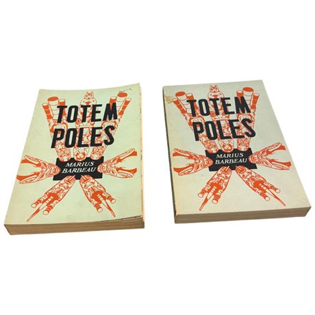 2 Marius Barbeau Totem Pole Books