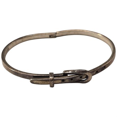 Mexican Sterling Silver Belt Bracelet