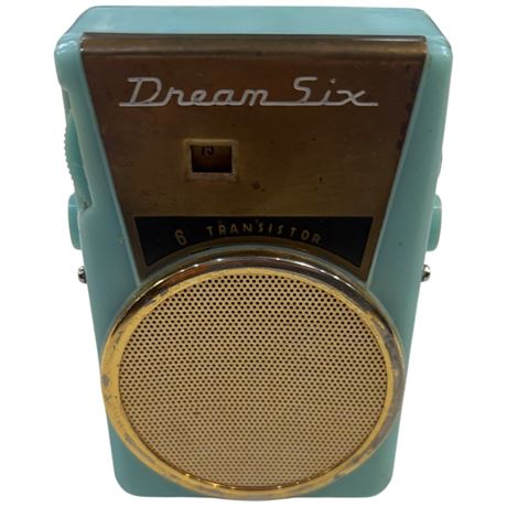 Vintage Dream Six 6 Transistor Pocket Radio