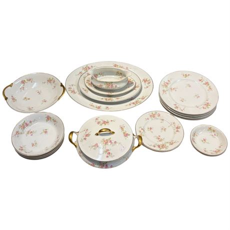 Approx 18 Pieces Of Limoges Plates, Platter, Etc..