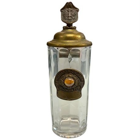 Vintage Brass & Glass Nie Samym Shlebem Czlowiek Zye Stein