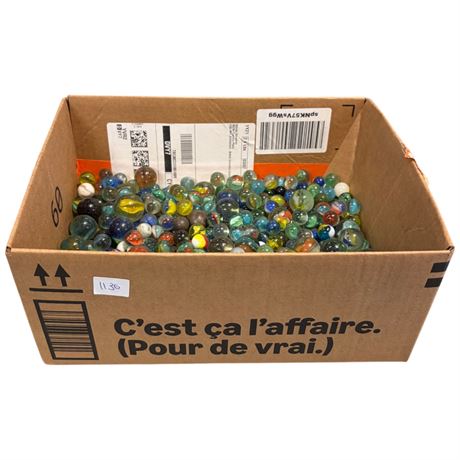 Assorted Vintage Marbles