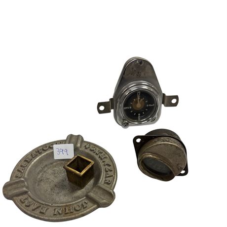 2 Vintage Gadge's & John East Saskitoon Pewter Ash Tray