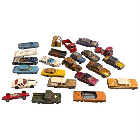 Assorted Vintage Corgi Toy Cars