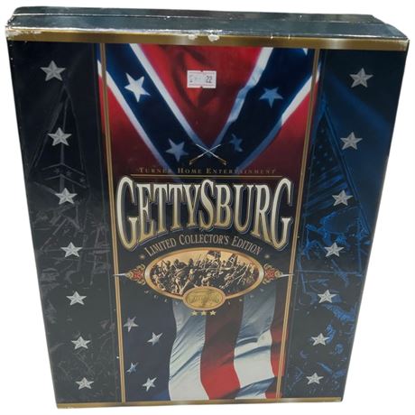 Vintage Gettysburg Limited Collectors Edition Vhs Box Set