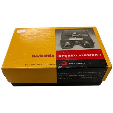 Kodaslide Stereo Viewer In Original Box