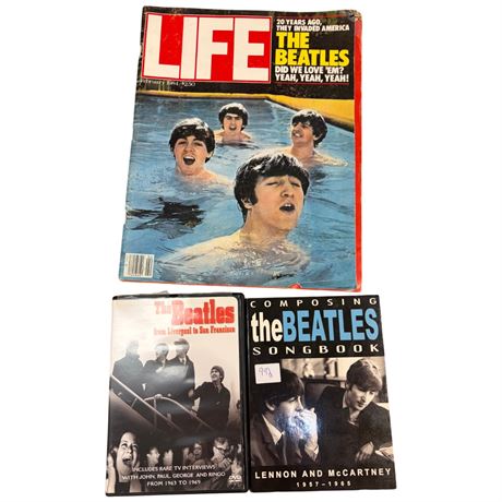 The Beatles Collectibles, Life Magazine, DVDs, Etc..