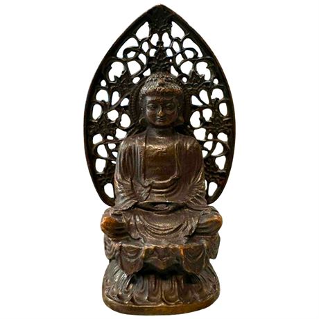 Miniature Bronze Buddha