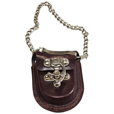 Amonoa Pocket Watch, In Leather Sheath
