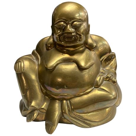 Vintage Brass Buddha