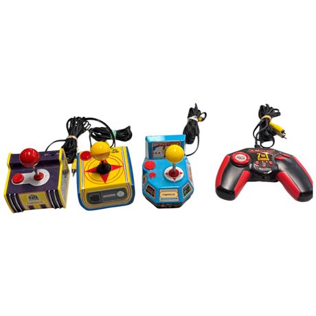 4 Retro Tv Plug & Plays, Ms Pacman, Casino, Etc.