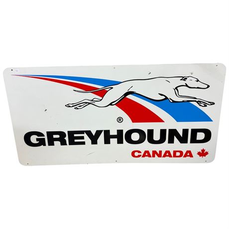 Vintage Greyhound Canada Sign