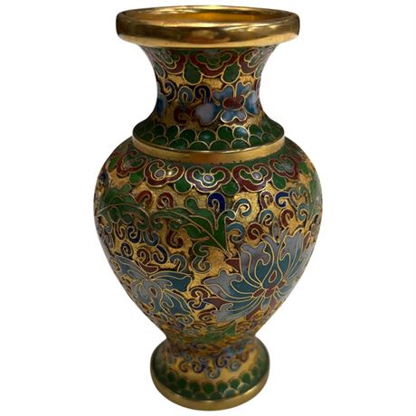 Vintage Cloisonne Vase